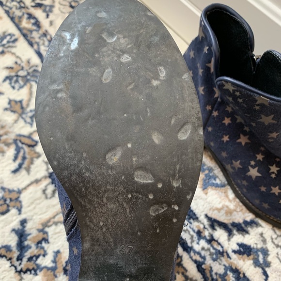 Blue Suede Star 🌟 Booties - Picture 8 of 8